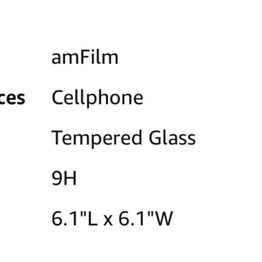 amFilm One Touch tempered screen protector 2pack (iPhone 13/13 Pro 6.1” 2021)